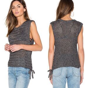 Anthro John + Jenn Meg Sleeveless Day & Night Knit